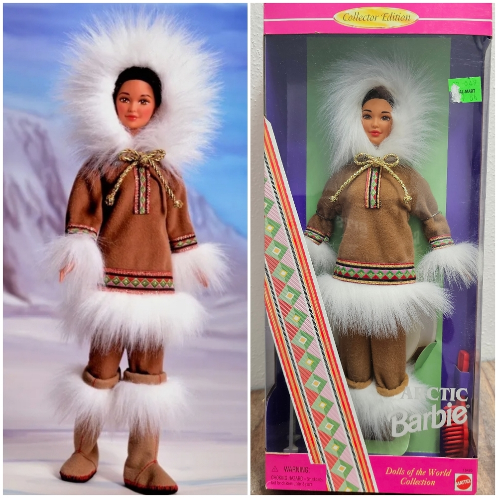 NRFB Arctic Barbie Dolls of the World Collector Edition Vintage 1996 Mattel